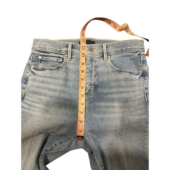 Ann Taylor Kick Crop Light Wash Jeans Sz 4 EUC - Picture 6 of 8